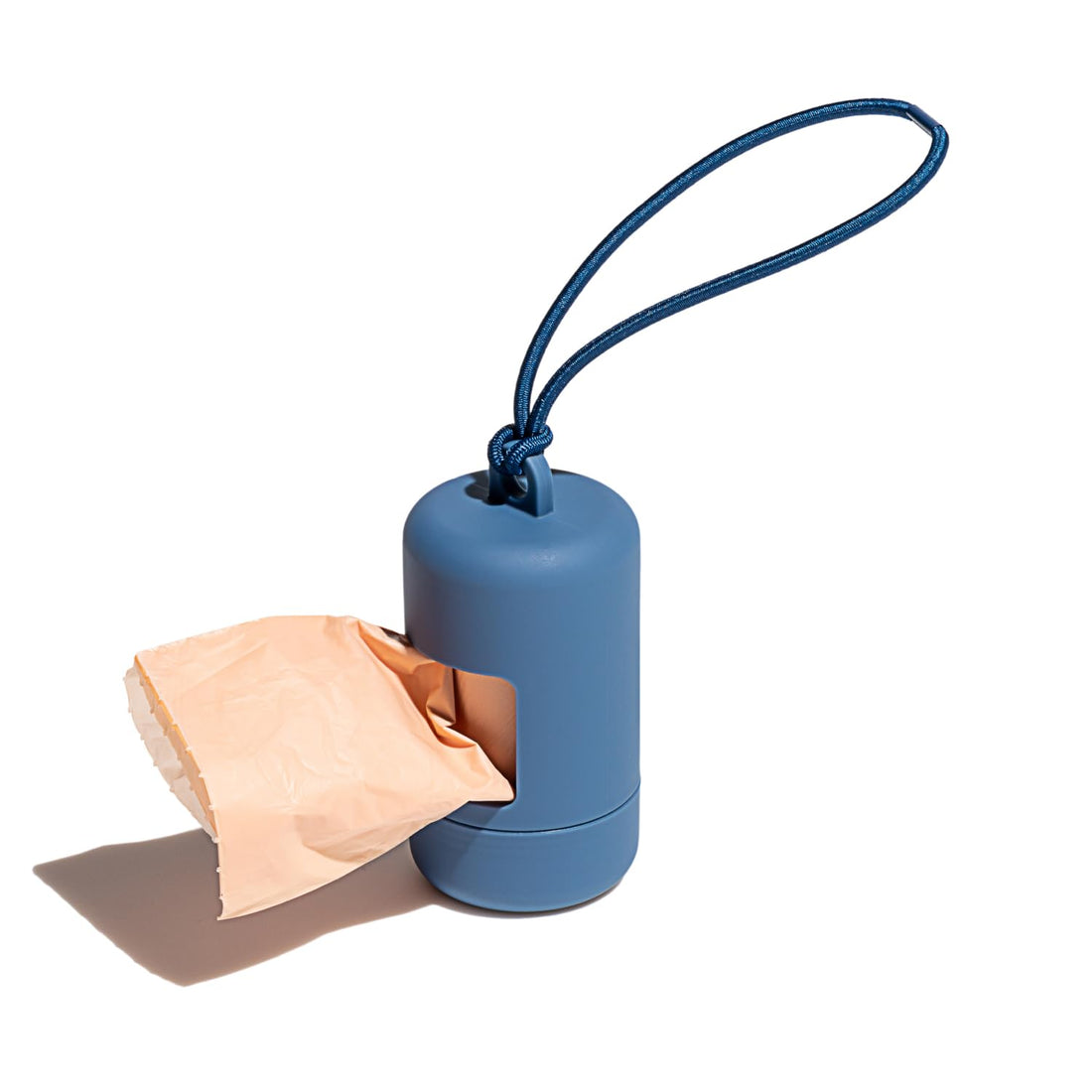Wild One Dog Poop Bag Holder and Dispenser with Leash Attachment