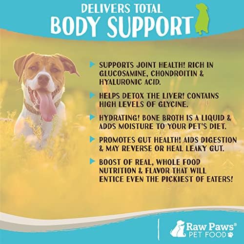 Raw Paws Goat Milk Powder & Bone Broth for Dogs and Cats Bundle