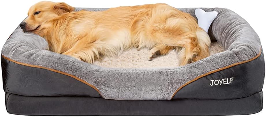 JOYELF Medium Memory Foam Dog Bed Orthopedic Dog Bed & Sofa
