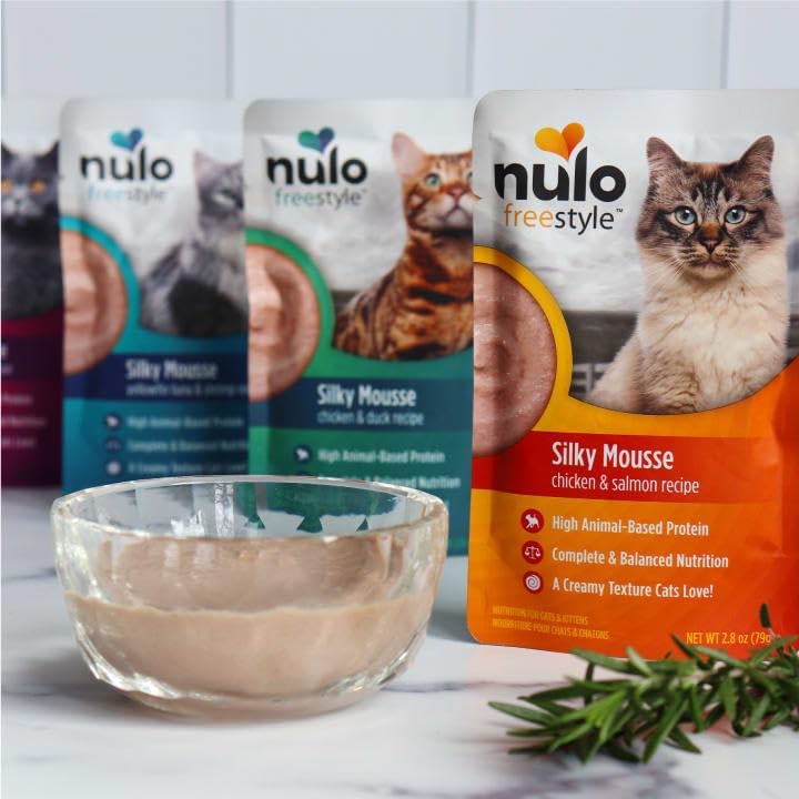 Nulo Freestyle Wet Cat Food Silky Mousse - Yellowfin Tuna & Shrimp