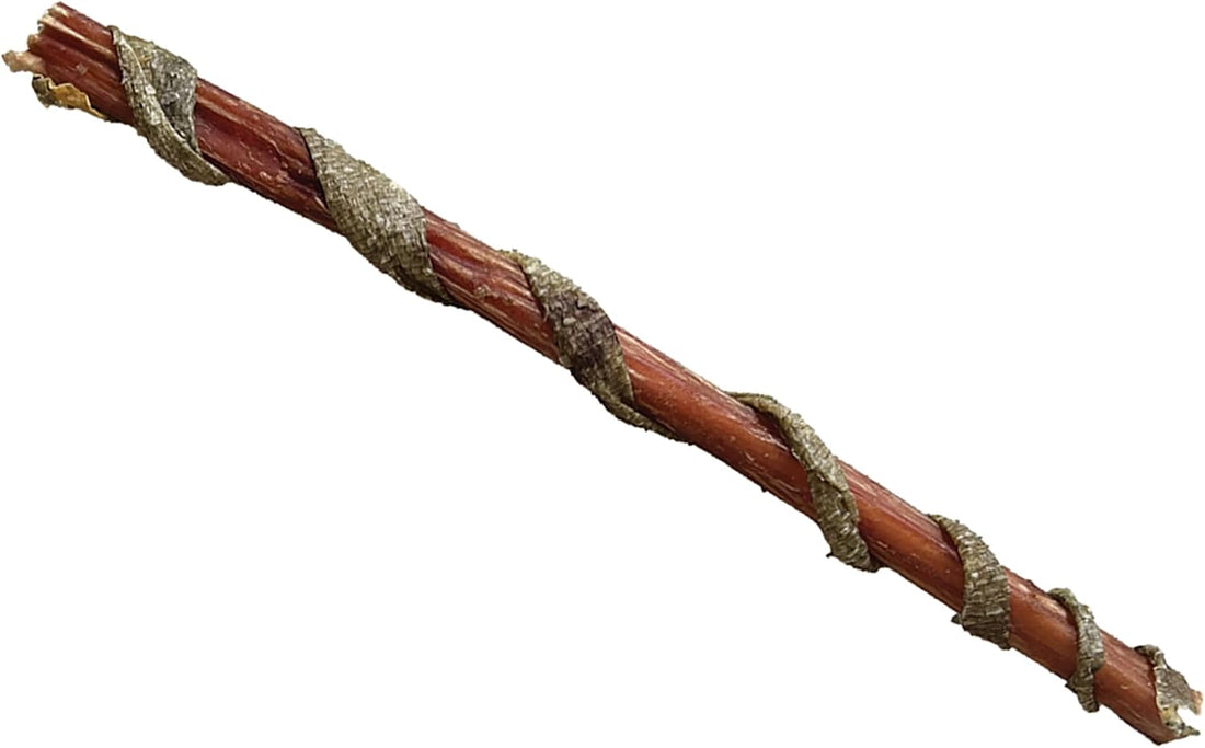 Icelandic+ 3 Pack 12" Hand-Wrapped Bully Sticks in Cod Skin Fish Dog