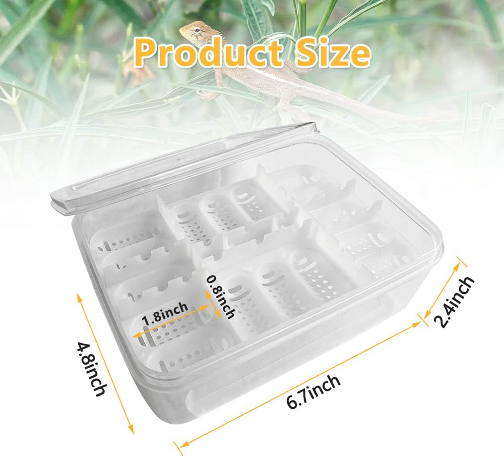 16-Grid Reptile Breeding Box