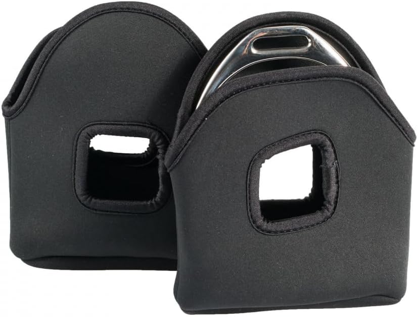 Horze Soft Neoprene 6.3" x 8" Stirrup Covers | Protect Your Saddle