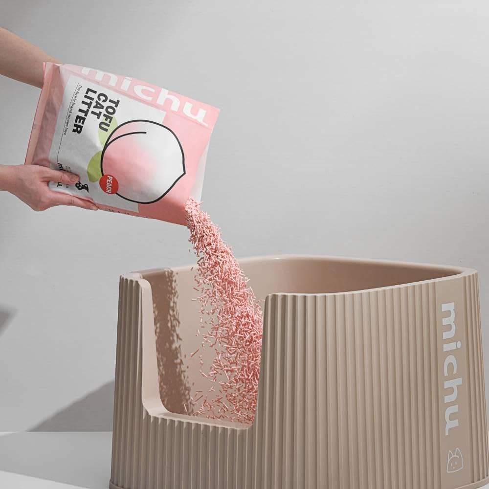 Michu Tofu Cat Litter Natural Clumping Tofu Cat Litter