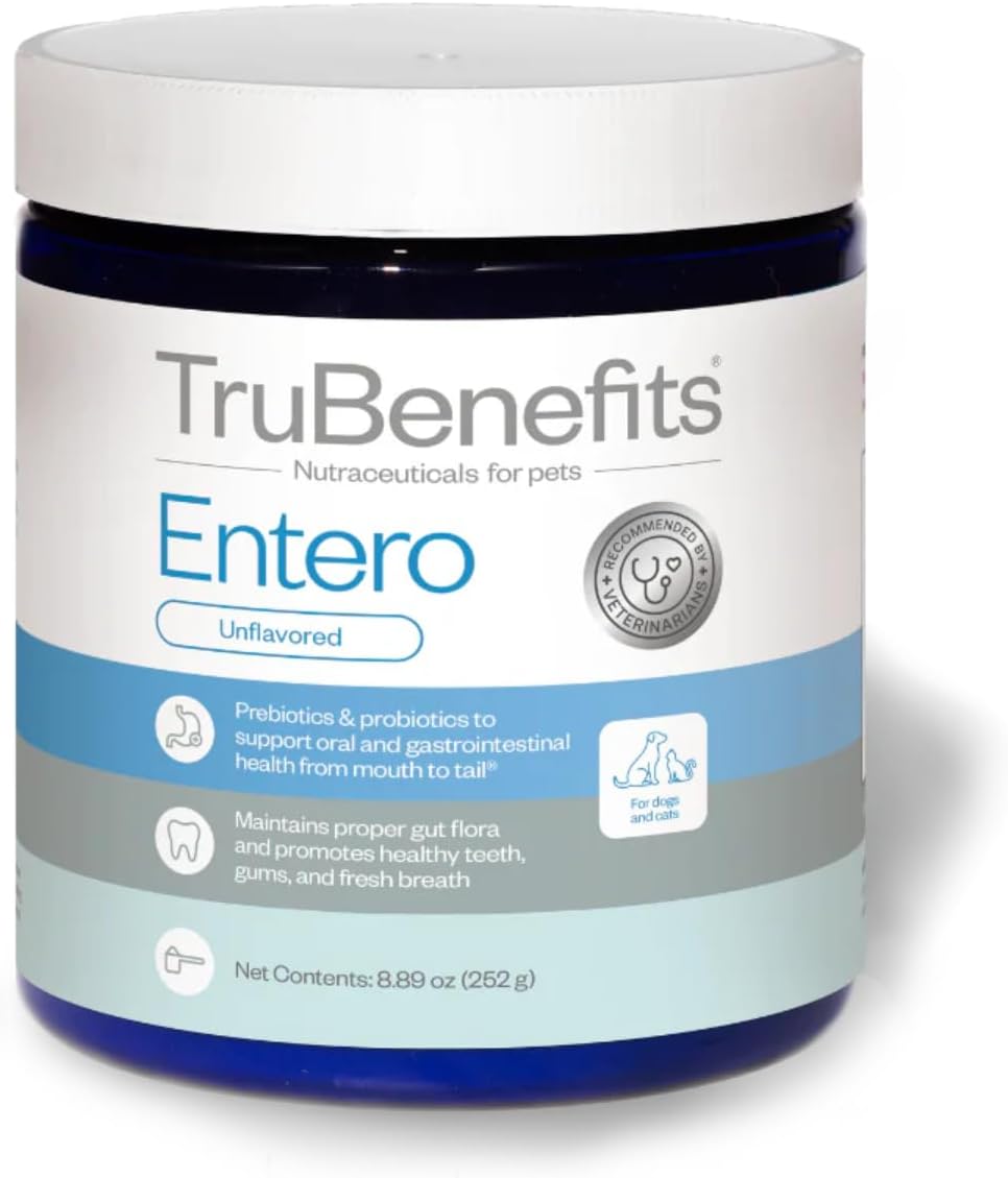 Entero, Prebiotics & Probiotics, 8.89 oz, Unflavored