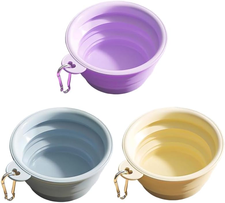 Collapsible Dog Bowls 3 Pack