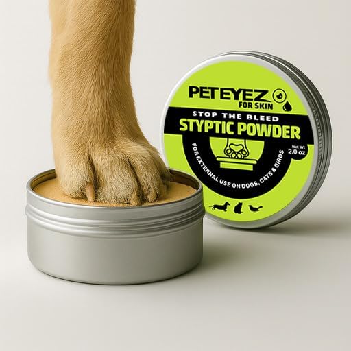 PetEyez Styptic Powder for Dogs, Cats & Birds