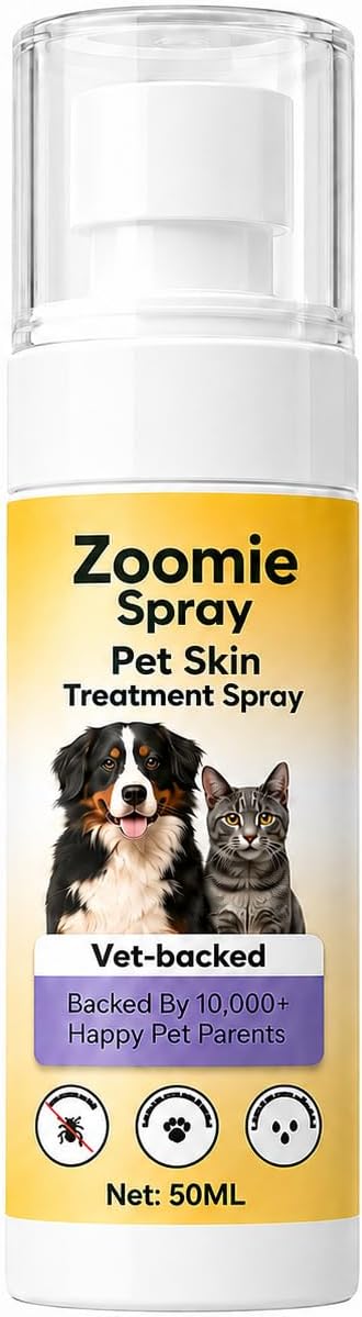 Zoomie Spray for Dogs – for Dog & Cat Skin,50ml