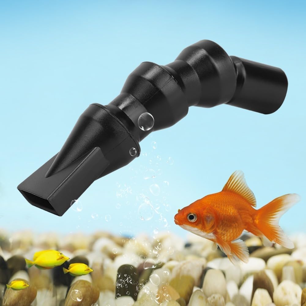 20mm 360° Rotating Nozzle Plastic Leak-Proof Duckbill Design Aquarium