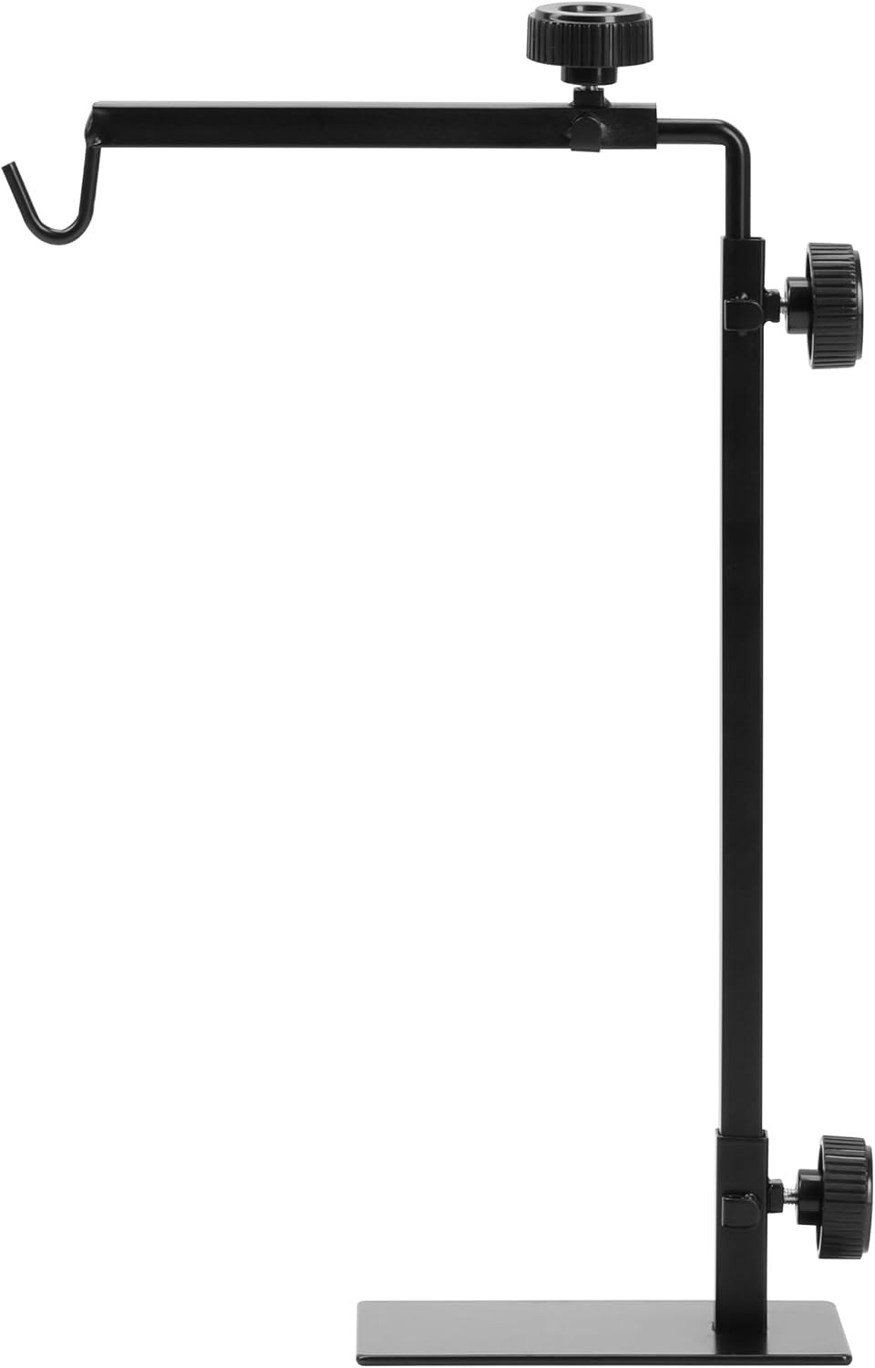 Simple Deluxe Reptile Lamp Stand Adjustable 14-26 inch Metal Bracket