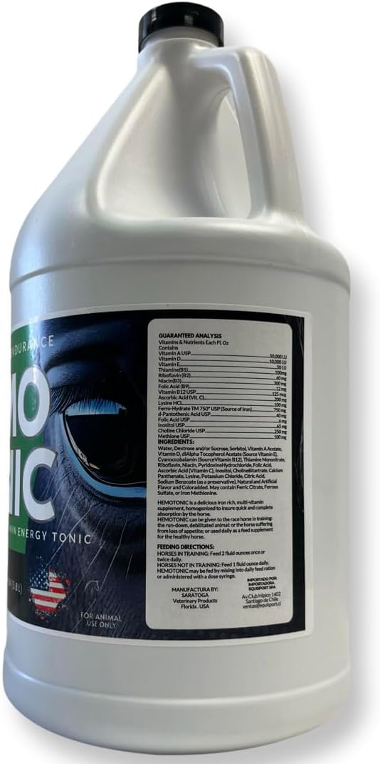 Hemotonic Iron Rich Multi-Vitamin Energy Tonic Body Builder