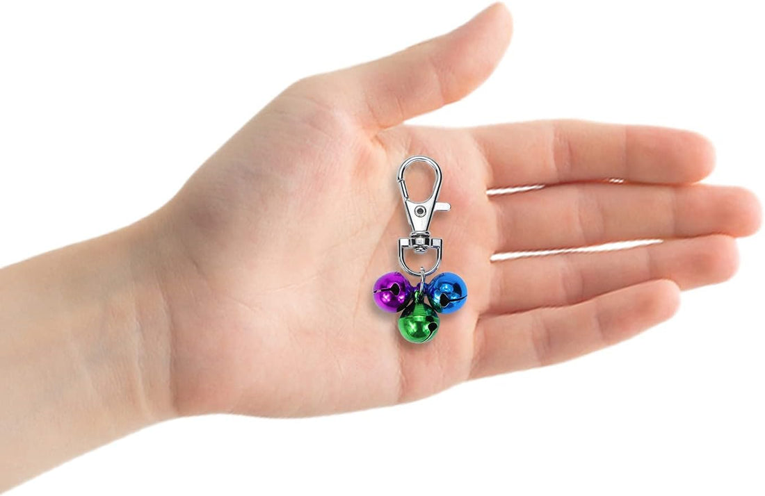 Wontee Cat Collar Bells Loud Dog Bell Training Charm Pendants for Pet