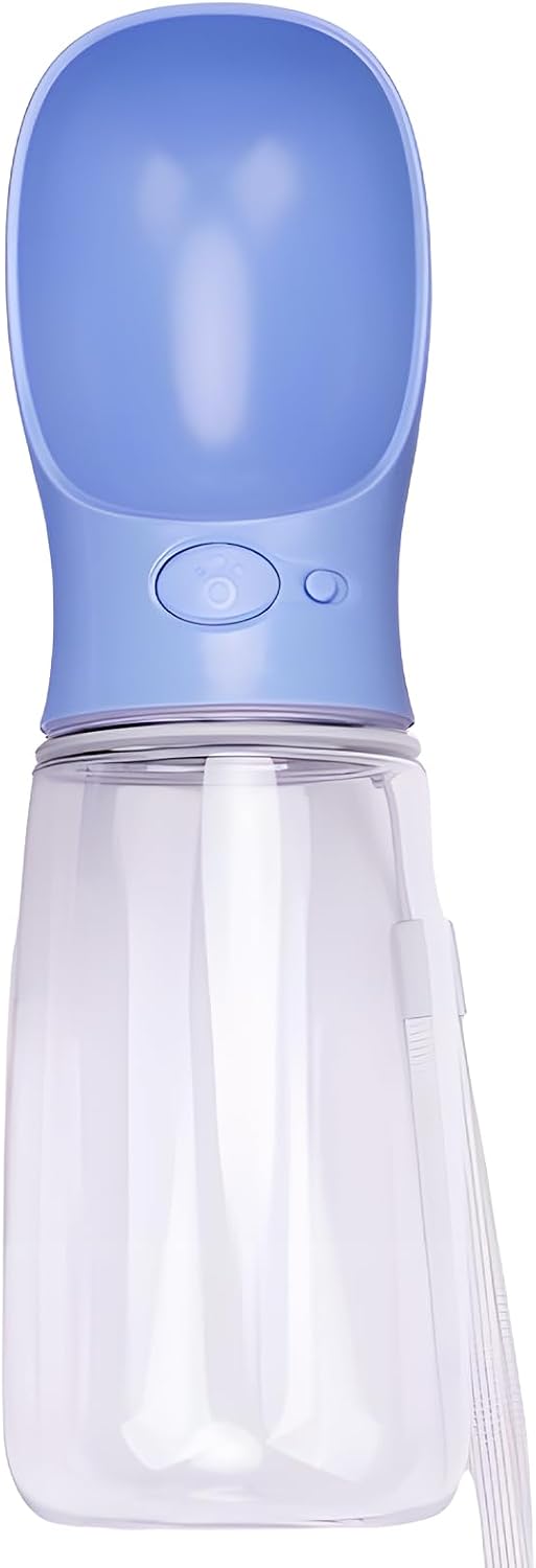 Portable Dog Water Bottle with Bowl – Leak Proof