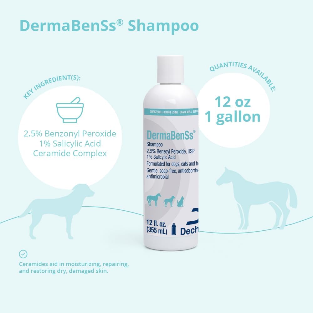 Shampoo for Dogs, Cats and Horses, 12 Fl Oz