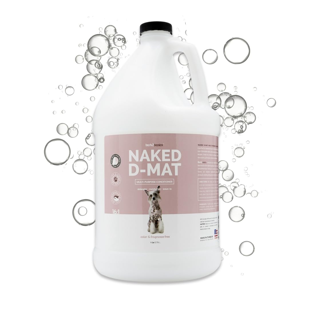 Bark2Basics Naked D-Mat Dog Conditioner, Gallon