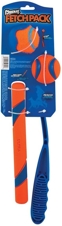 Chuckit! Fetch Pack - Chuck It Dog Ball Launcher 18 M, Tennis Ball