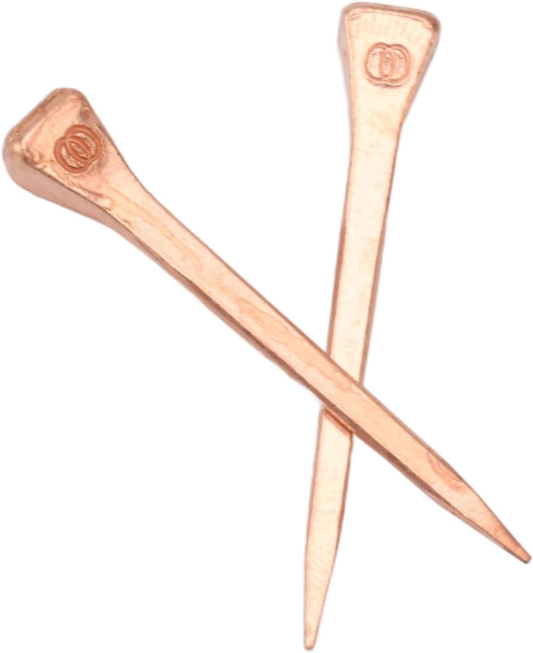 Pssopp Horseshoe Nails 250 Count Copper Plated 47.5mm E4