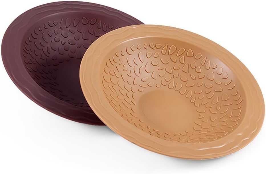 Turtle Bathing Pool Small, Resin Water Dish Feeding Bowl with Gentle