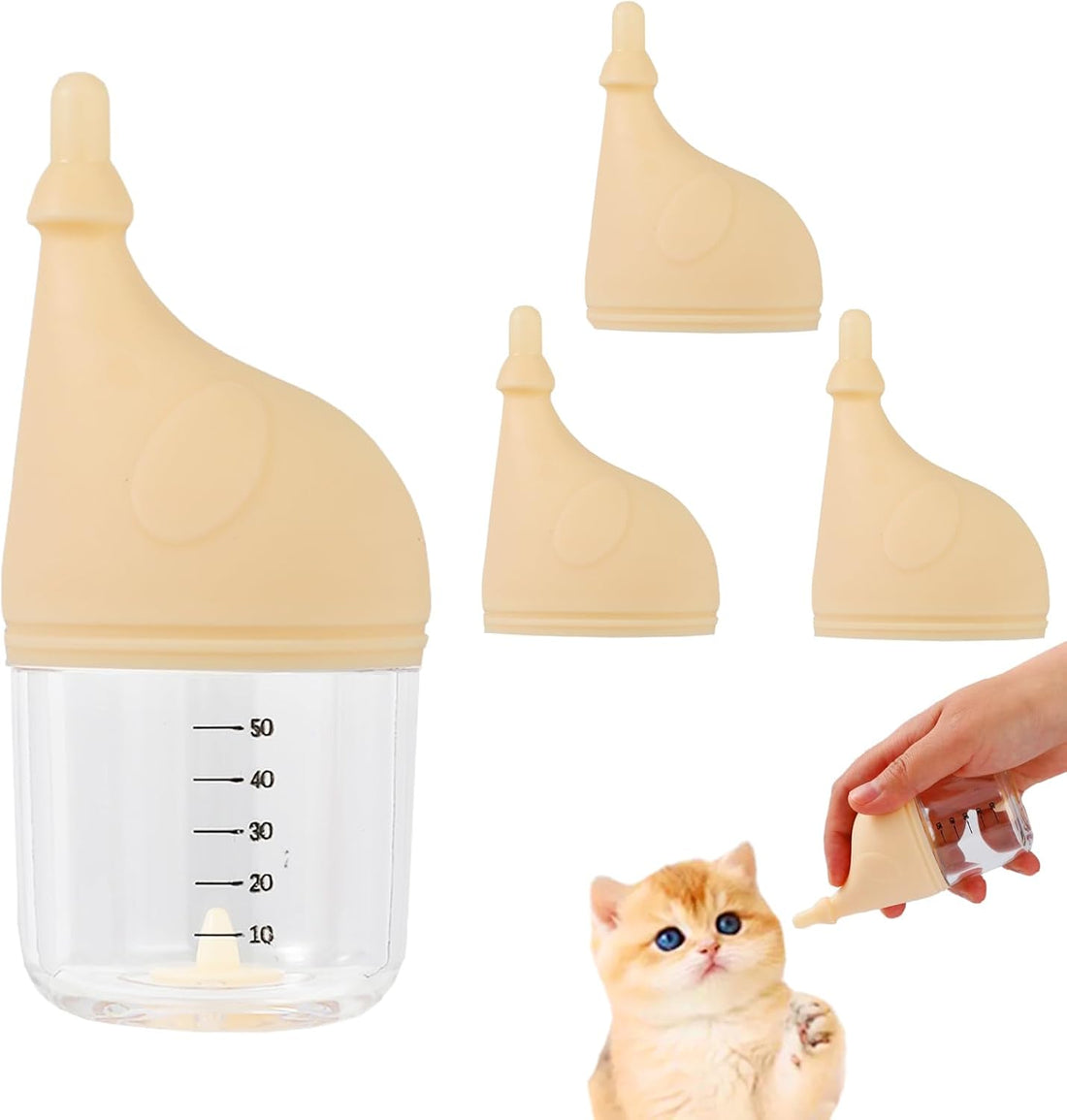 Kitten Bottle Feeding Kit for Nursing