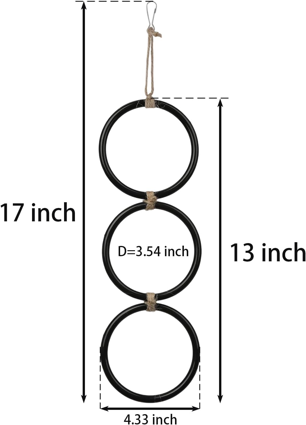Snake Enrichment Climbing Rings for Ball Pythhon