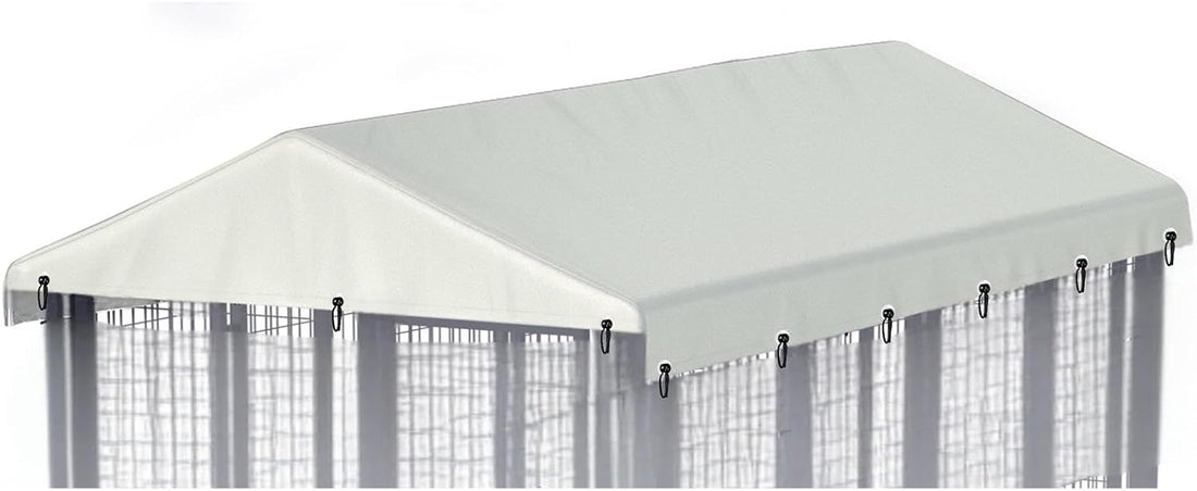 Outdoor Dog Kennel Cover 10'W x 10'L Replacement Covers
