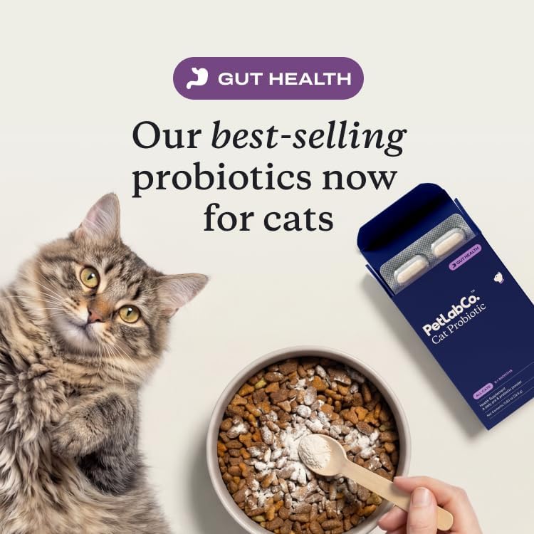 PetLab Co. Probiotics for Cats, Support Gut Health