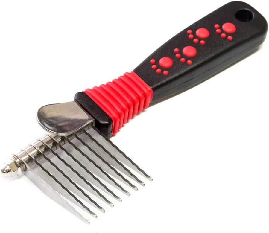 RYAN'S PET SUPPLIES Paw Brothers 9-Blade Dematting Tool for Dog