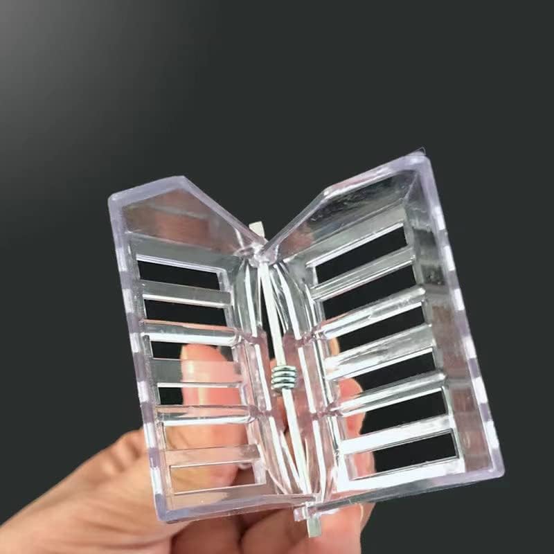 APlayfulBee 15 Pcs Queen Bee Cage Catcher Clip Transparent Plastic