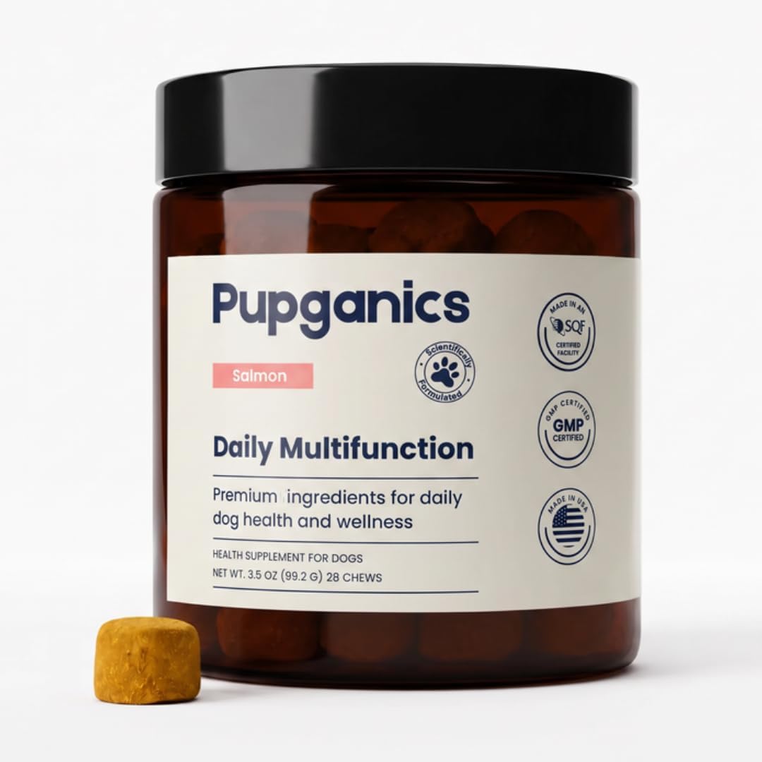 Multivitamin Daily Soft Chew Dog Supplement with Glucosamine