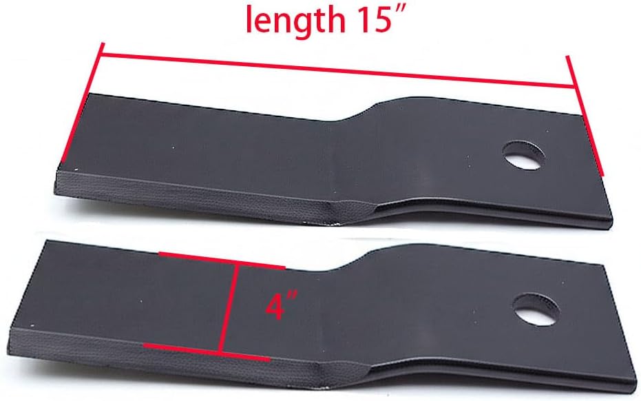 3PCS Heavy Duty Blades Brush Cutter for Top Cat AGT 72" HDRC HDRC72