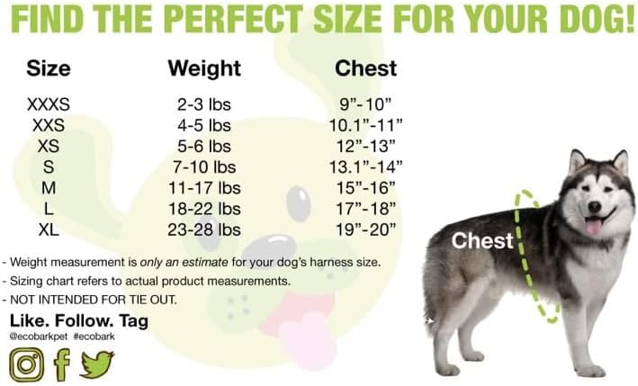 EcoBark Step-in Dog Harness