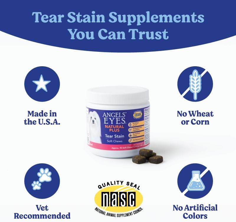 Angels' Eyes Tear Stain Prevention Soft Chews for Dogs