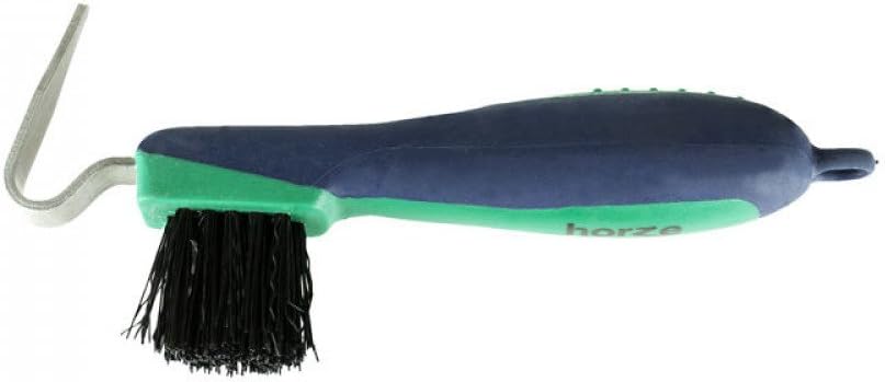 HORZE Soft Grip Hoof Pick - Black