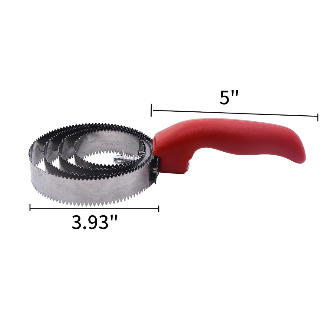 RUIAN Reversible Stainless Steel Curry Comb Soft Touch Grip Horse Comb