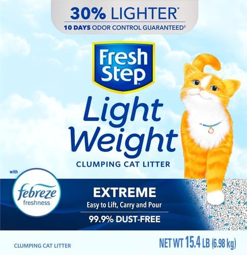 Fresh Step Advanced Odor Shield Light Weight Clumping Litter, 11.5 lb.