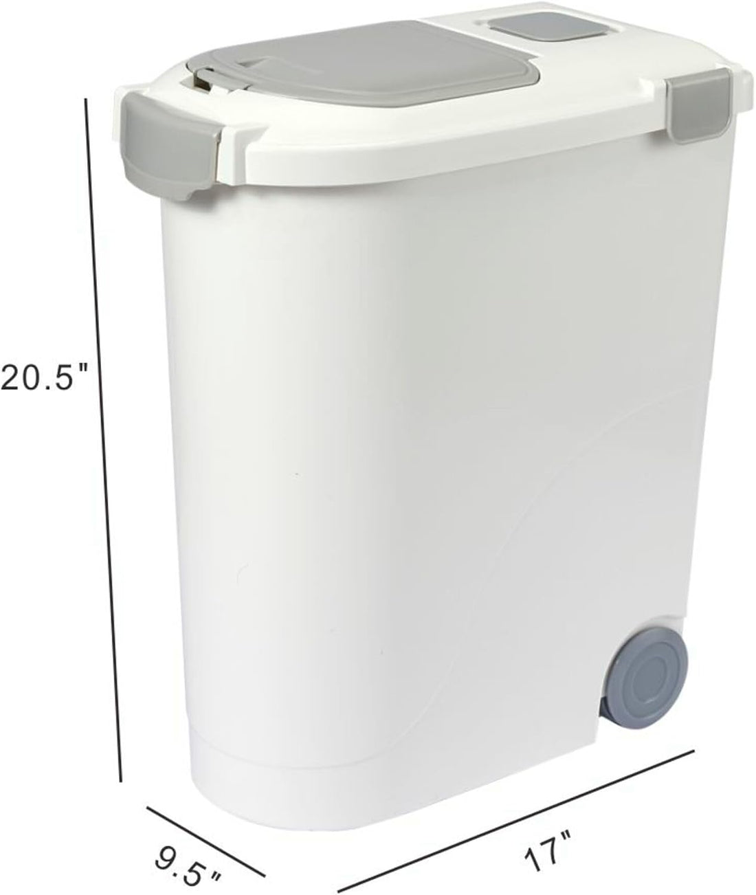 Airtight Pet Food Storage Container, Holds