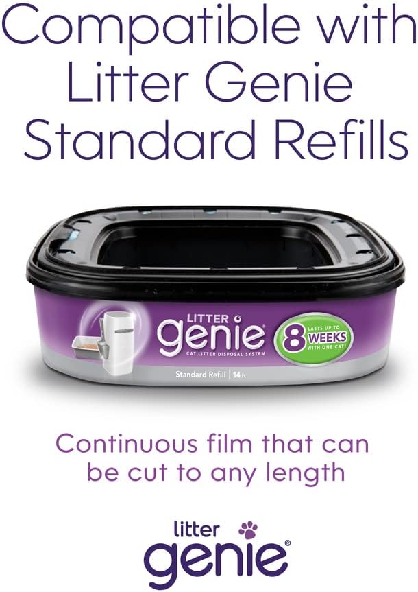 Litter Genie Cat Litter Disposal Odor Free Pail System