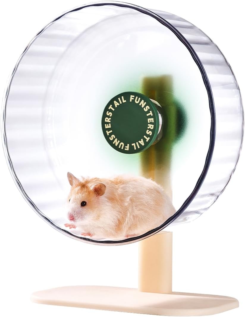Super Silent Hamster Wheel 12 Inch, Magnetic Running Wheel