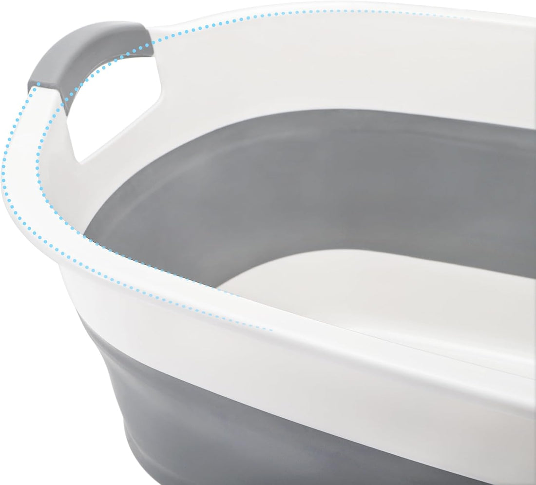 Coloch Collapsible Pet Bathtub with Water Drain Plug