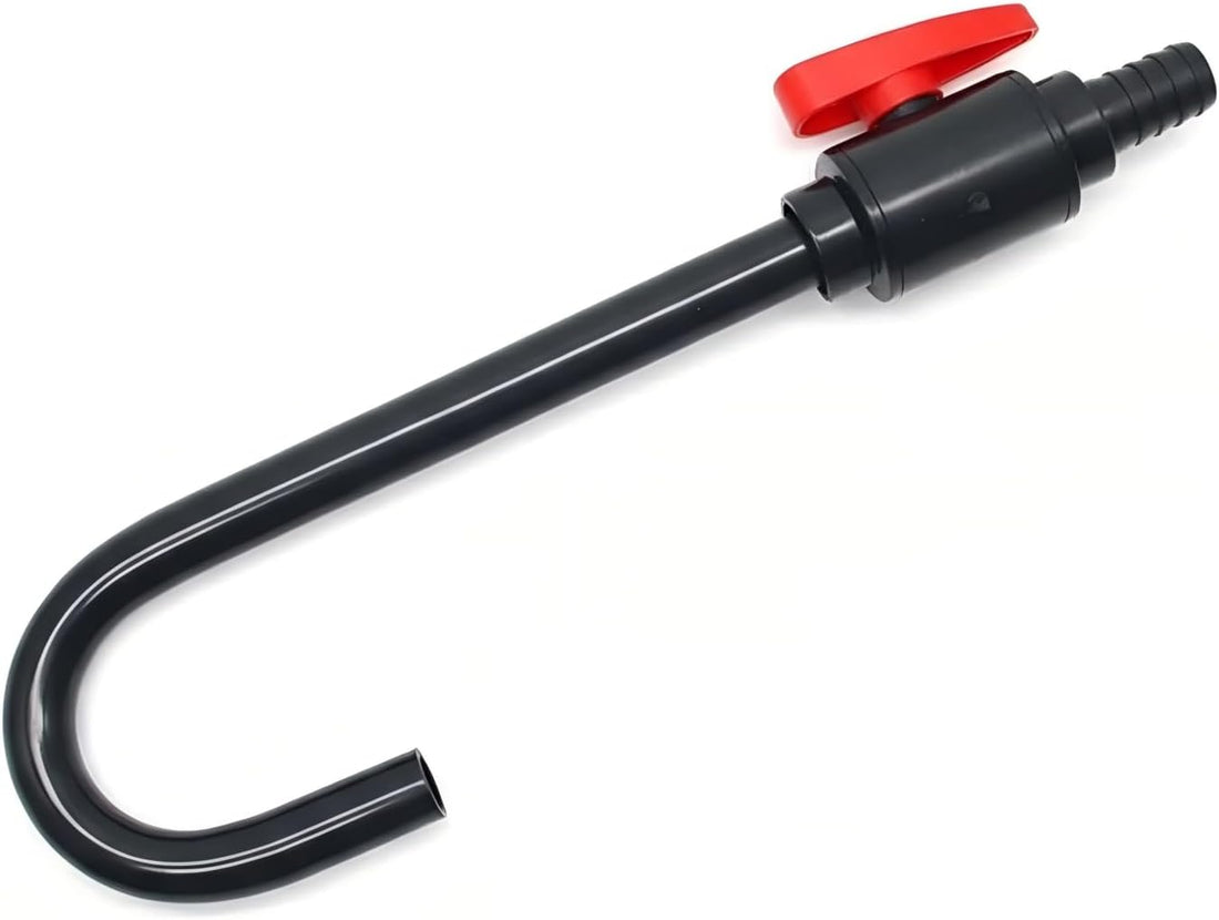 Aquarium Water Changer Hook, Hands-Free Fish Tank Filler, 1/2-3/4 Hose