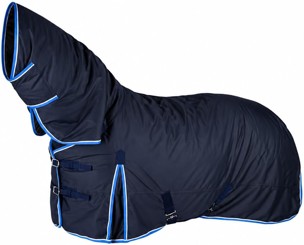HORZE Glasgow Waterproof Combo Turnout Horse Blankets for Real Horses