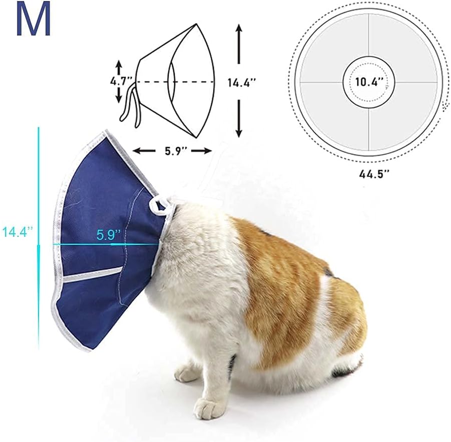 Soft Cat Recovery Collar Cat Cone E Collar Nonwoven Fabric