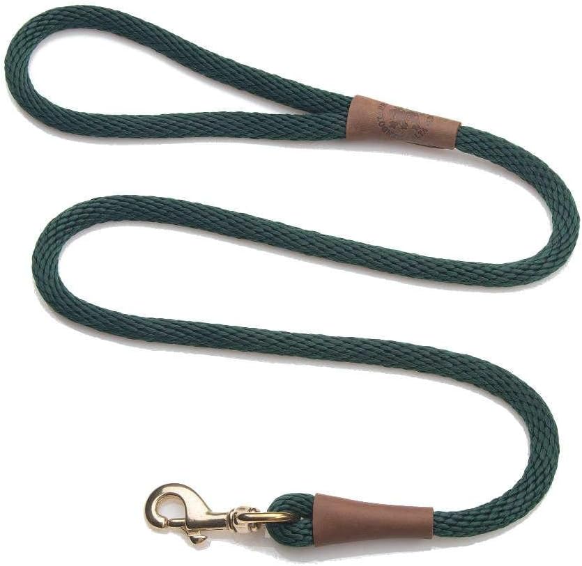 Mendota Pet Snap Leash - British-Style Braided Dog Lead