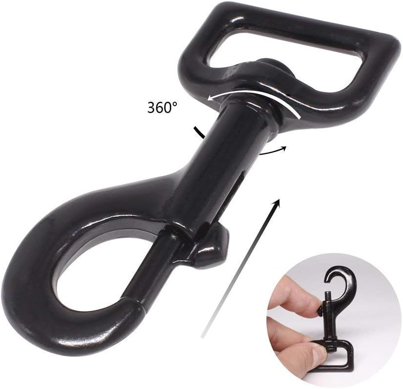 Heavy Duty Dog Leash - 2 Handles by Padded Traffic Handle for Extra