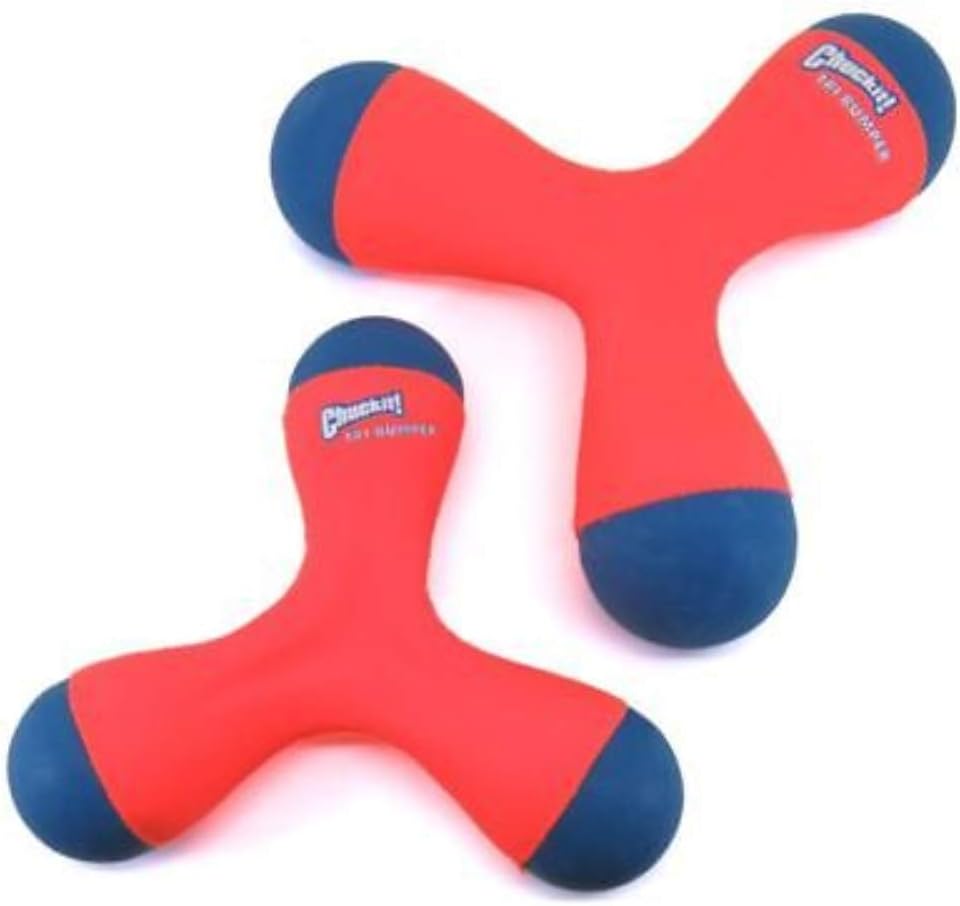Triangular Fetch & Tug Dog Toy by Chuckit!