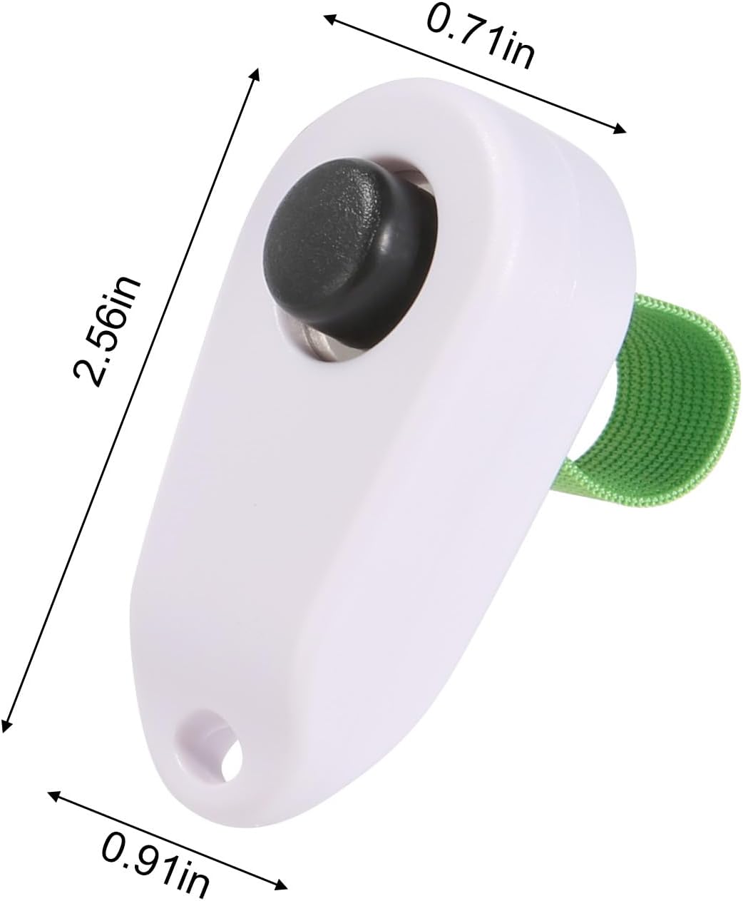 BARKIE Dog Training Clicker with Finger Ring 2 Pack