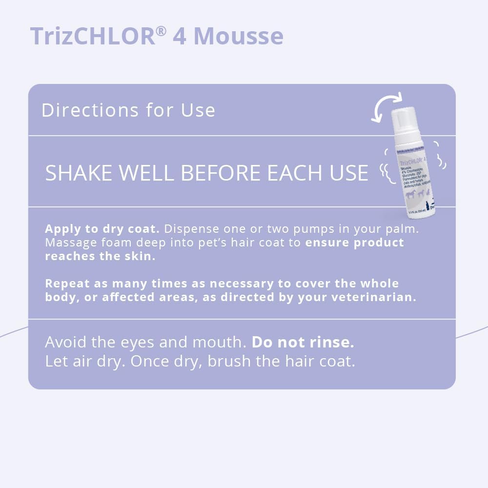 Mousse for Dogs, Cats and Horses, 7.1 Ounce