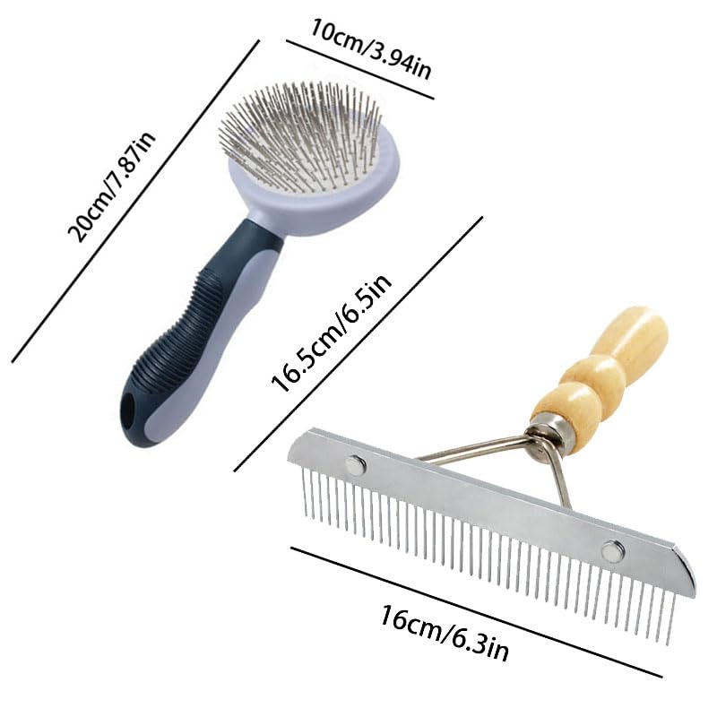 Equine Mane & Tail Combs Horse Brush for Shedding