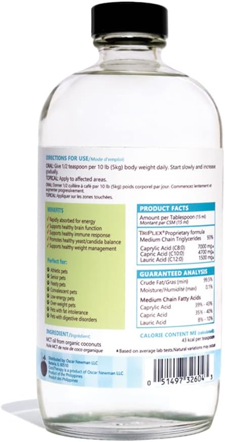 CocoTherapy Triplex MCT-3 Oil, Non-GMO, 100% Pure and Natural
