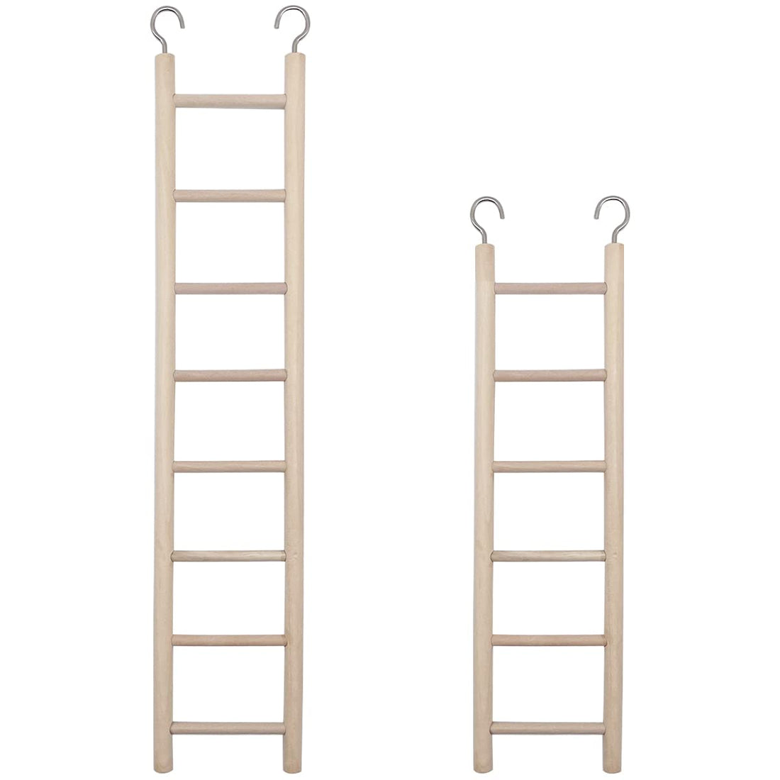 2pcs Birdie Basics Wooden Ladder for Bird Cage Climbing Ladder Toy